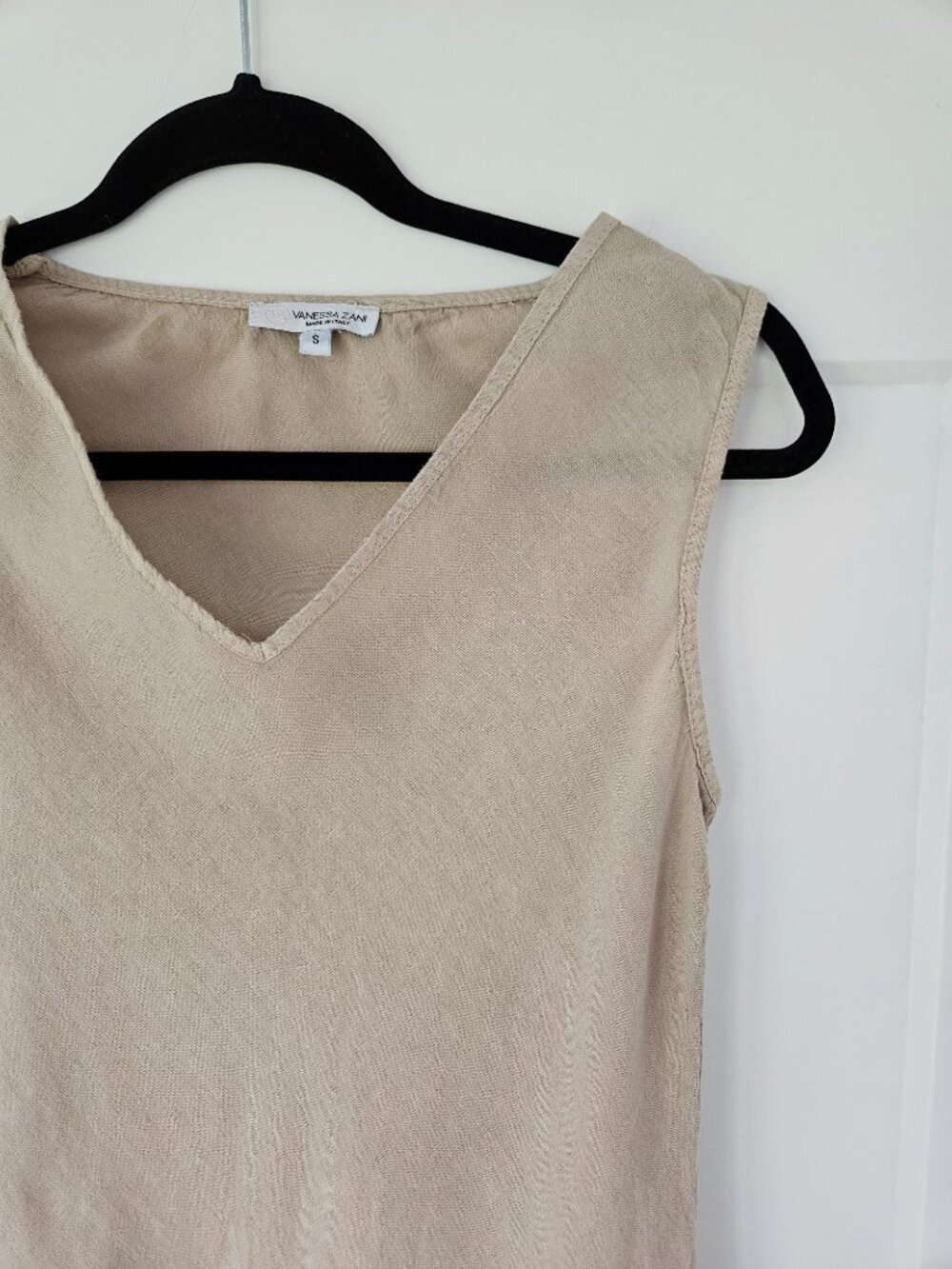Linen maxi dress size Small - Picture 3 of 5